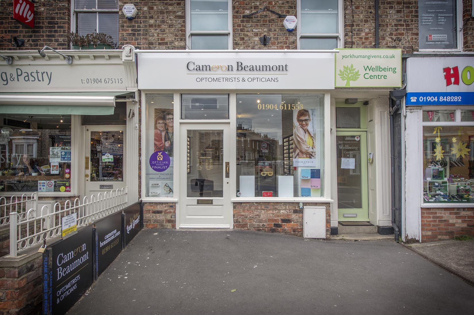 Cameron Beaumont, York - Refurbished Shop Front